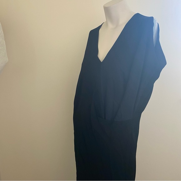 ZERO + MARIA CORNEJO V-Neck Midi Length Dress - Picture 2 of 9